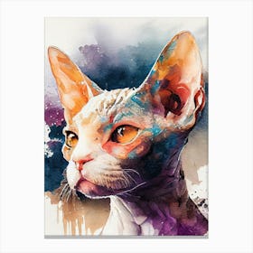 Sphynx Cat animal 4 Canvas Print