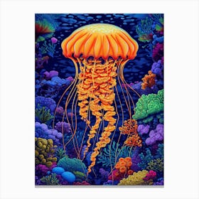 Jellyfish Canvas Print