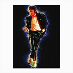 Spirit Of Michael Jackson Canvas Print