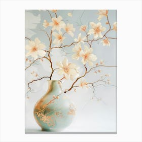 Magnolia Blossoms Canvas Print