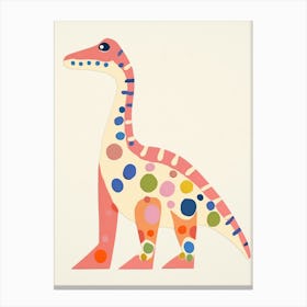 Nursery Dinosaur Art Camptosaurus 2 Canvas Print
