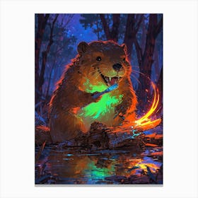 Beaver 1 Canvas Print