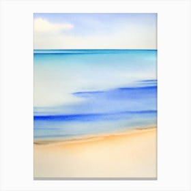 Cable Beach 3, Australia Watercolour Canvas Print