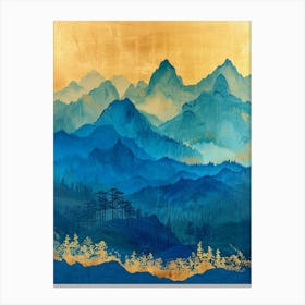 Chinese Mountains 97 Canvas Print