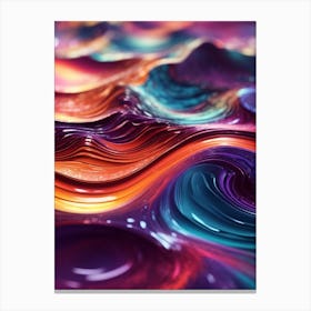 Abstract Painting  Print     Canvas Print