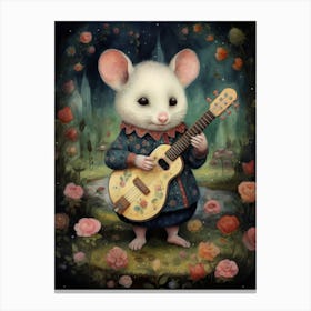 Adorable Chubby Gangster Possum 1 Canvas Print
