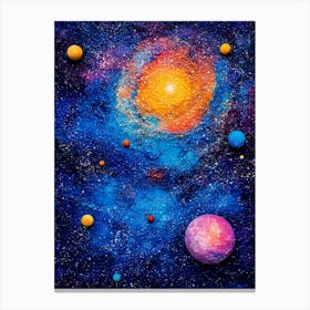 Space Painting Toile