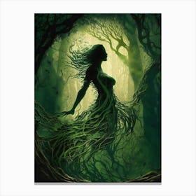 The Tree Goddess Sylvaine Canvas Print