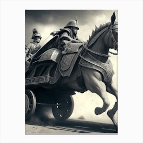 Chariots Of War Canvas Print