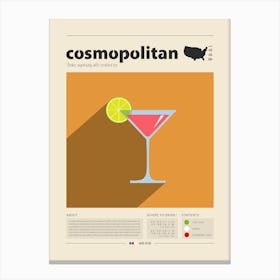 Cosmopolitan Canvas Print