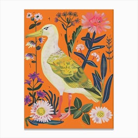 Spring Birds Albatross 2 Canvas Print