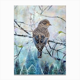 Perked And Perched Canvas Print