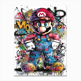 Super Mario Canvas Print