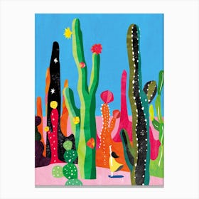 Cactus Time Canvas Print