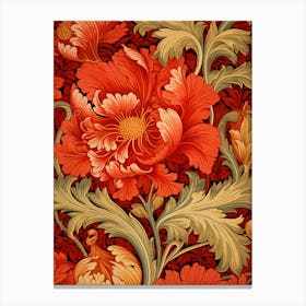 Victorian Wallpaper Canvas Print