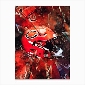 Chicago Bears 4 Canvas Print