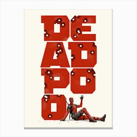 Deadpool Film & Movie 1 Canvas Print