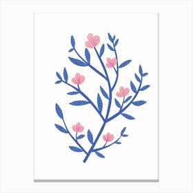 Floral Branch Canvas Print