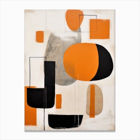 Abstract Orange Canvas Print