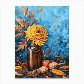 Autumn In A Bottle 1 Canvas Print