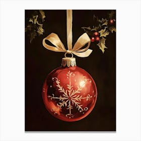 Christmas Ornament 1 Canvas Print