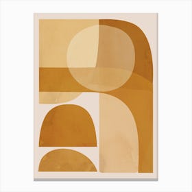 Abstract Minimal Shapes 214 Canvas Print