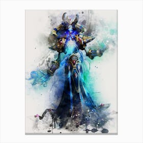 Kel Thuzad World Of Warcraft Canvas Print