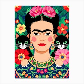 Frida Kahlo 22 Canvas Print