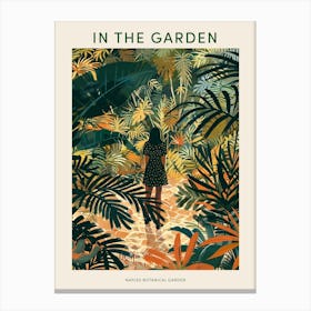 In The Garden Poster Naples Botanical Garden 2 Canvas Print