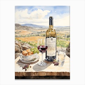 Napa Valley Wine 1 Canvas Print