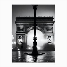 Arc De Triomphe Paris 2 Canvas Print