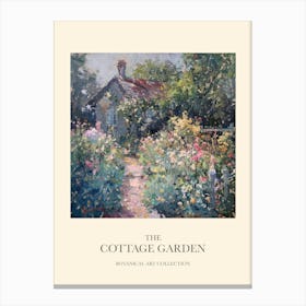 Bloom Ballet Cottage Garden Poster 15 Canvas Print