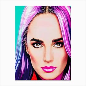 Jennifer Connelly Pop Movies Art Movies Canvas Print