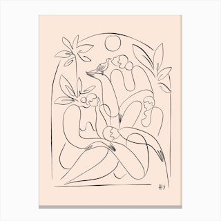 Womanhood Canvas Print