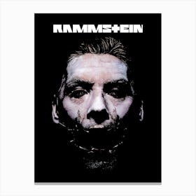 Rammstein band music Canvas Print