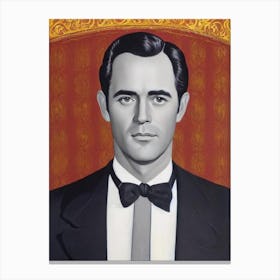 Henry Fonda Illustration Movies Canvas Print