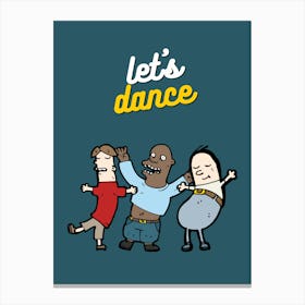 Let'S Dance Canvas Print