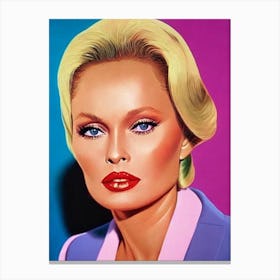 Faye Dunaway Pop Movies Art Movies Canvas Print