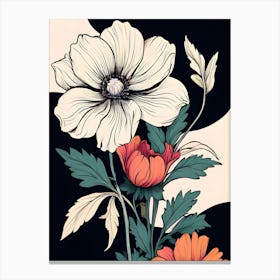 Anemones 4 Canvas Print