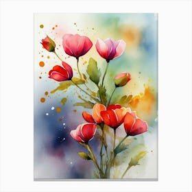 Poppies 8 Canvas Print