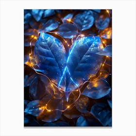 Heart Shaped Leaves Canvas Print