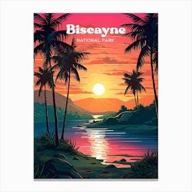 Biscayne National Park Florida Nature Travel Art Canvas Print