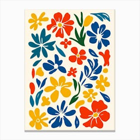 Floral Pattern 11 Canvas Print