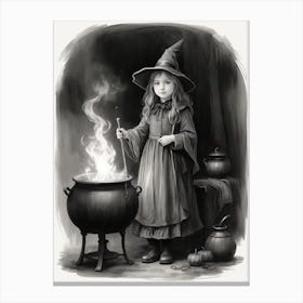 Witches Cauldron Canvas Print