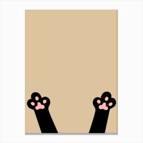 Cat Paws Canvas Print