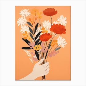 Bouquet Of Flowers Canvas Print