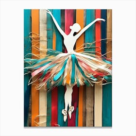 Pirouette Ballerina Canvas Print