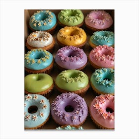 Donuts 4 Canvas Print