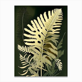 Ghost Fern Rousseau Inspired Canvas Print