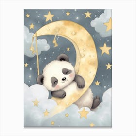 Sleeping Baby Panda 3 Canvas Print